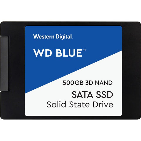 Western Digital Corporation Blue 3D NAND SATA SSD Internal Storage, 500GB