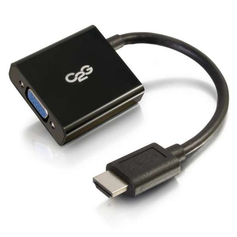 C2G HDMI M TO VGA F DONGLE W/PWR
