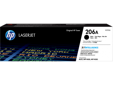 HP 206A Black Original LaserJet Toner Cartridge (1,350 Yield)