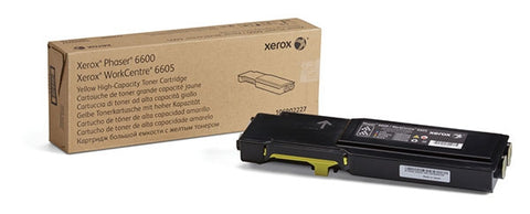 Xerox<sup>&reg;</sup> High Capacity Yellow Toner Cartridge (6000 Yield)