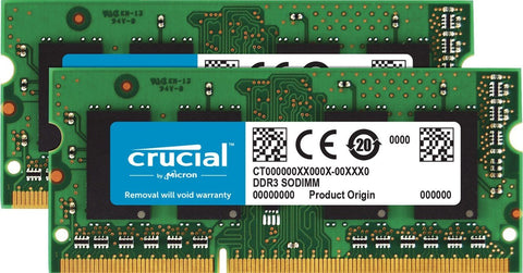 Crucial DDR3L - 8 GB: 2 x 4 GB