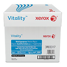 Xerox<sup>®</sup> 3-Hole Punch  Paper 8.5 x 11