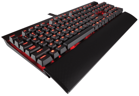 Corsair K70 LUX Mechanical Gaming Keyboard - Red LED -Cherry MX Blue